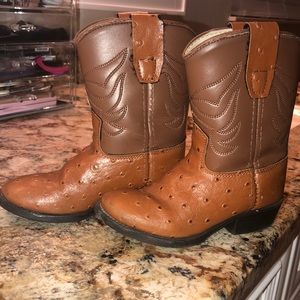 Old West Toddler Cowboy Boots size 7